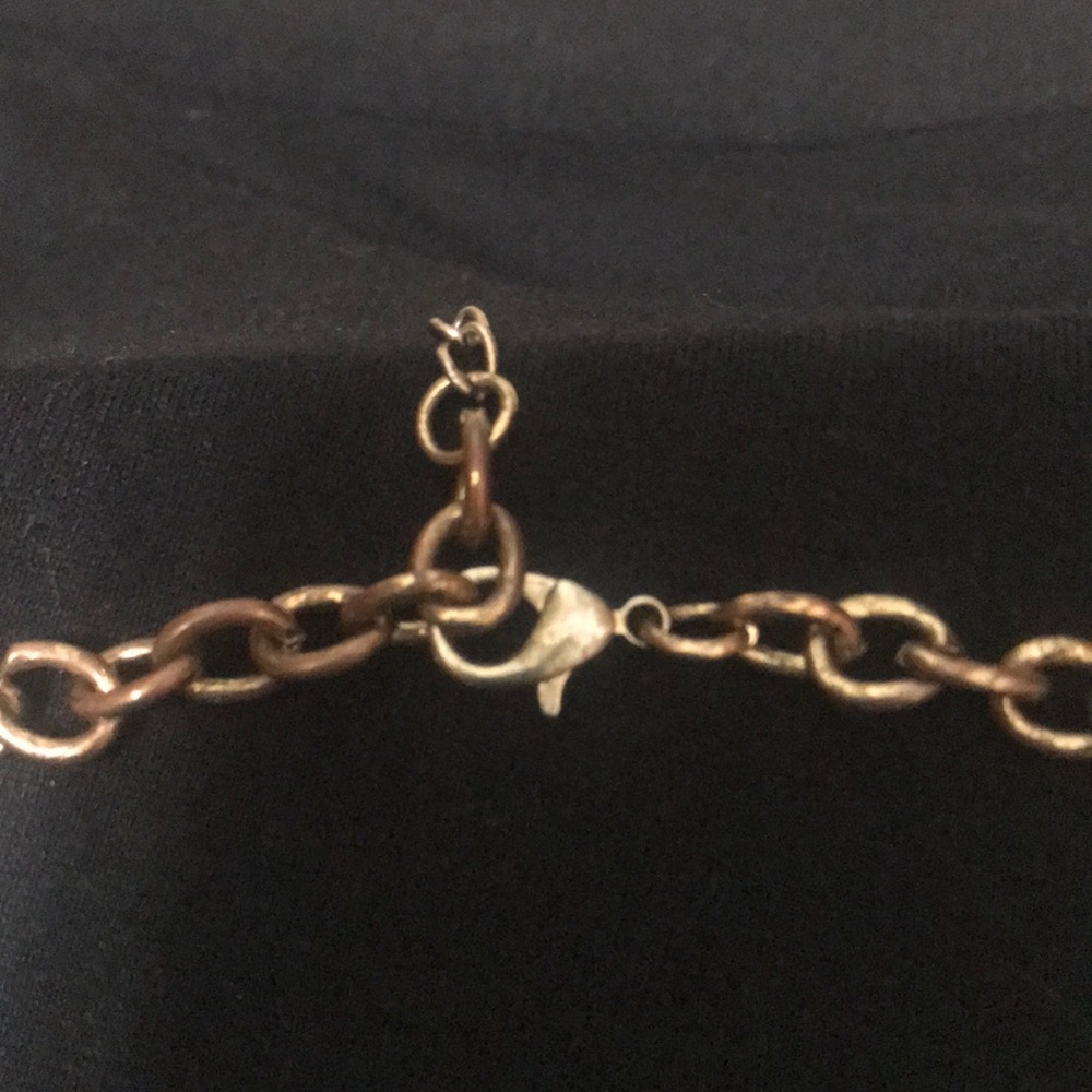 Sparkly solid statement necklace- stoned - Picture 3 of 3